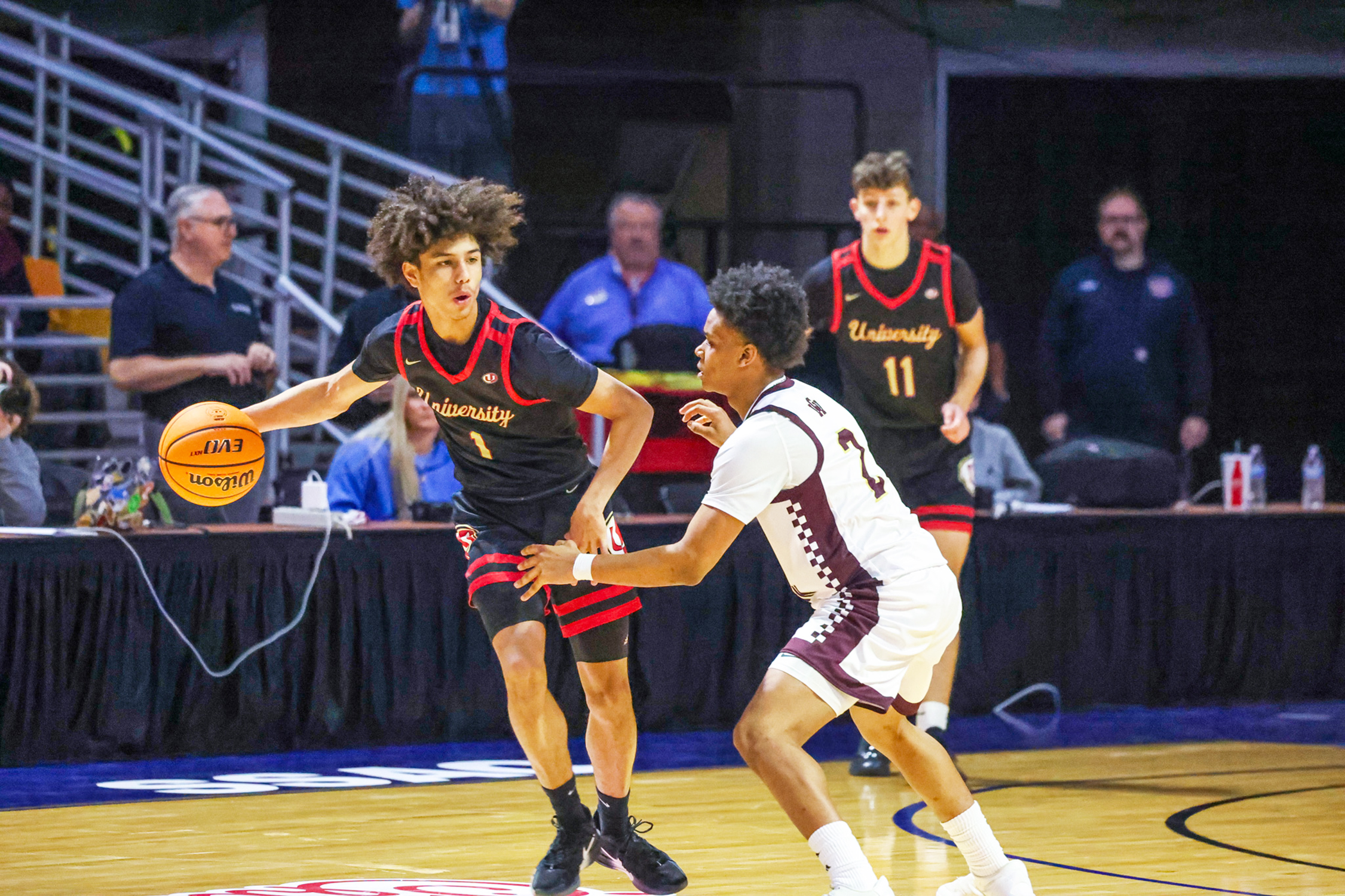 University bows out in state quarterfinals to George Washington, 62-42